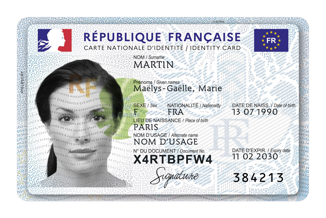 Carte d'identité (CNI)