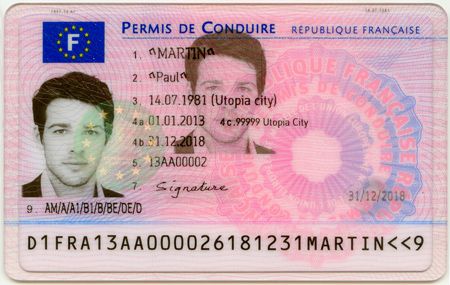 Permis de conduire (e-photo)